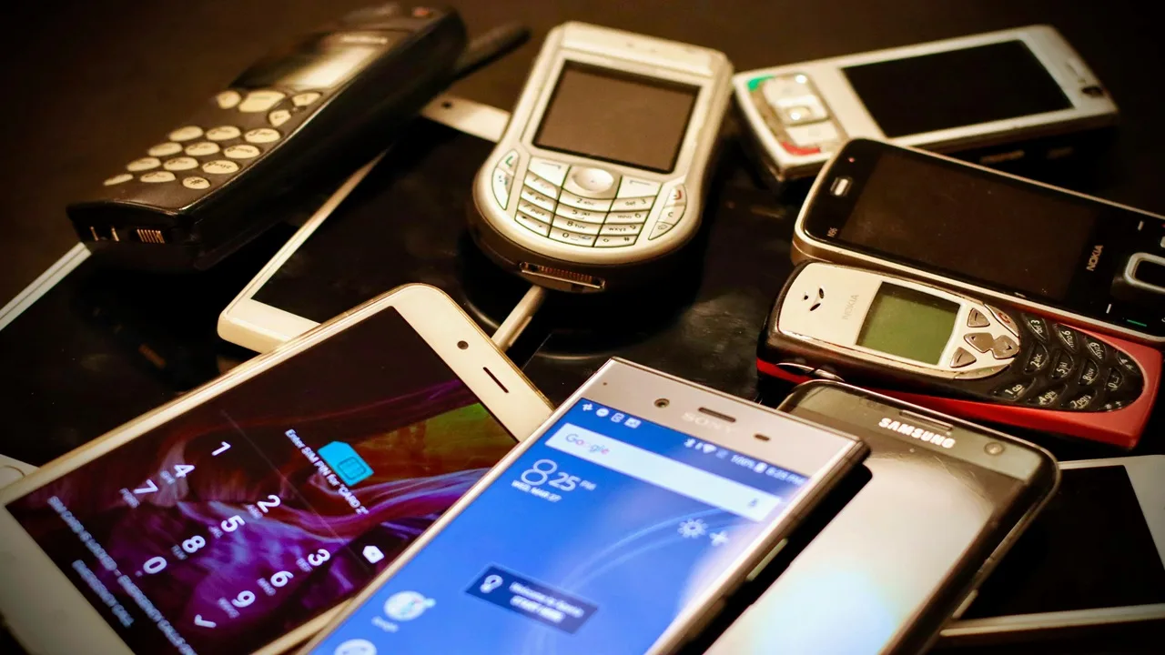 oude telefoon